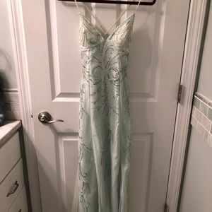 Scala mint prom dress